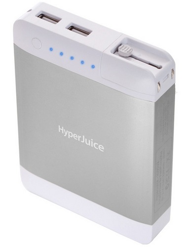 Sanho HyperJuice Plug P10 High-capacity Portable Battery silver