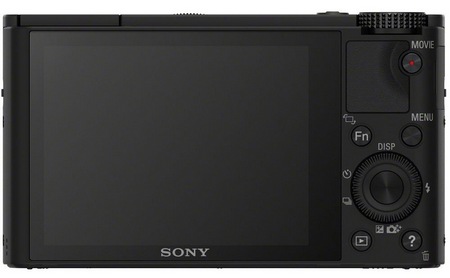 Sony Cyber-shot DSC-RX100 Compact Camera with Large Sensor back