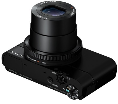 Sony Cyber-shot DSC-RX100 Compact Camera with Large Sensor lens