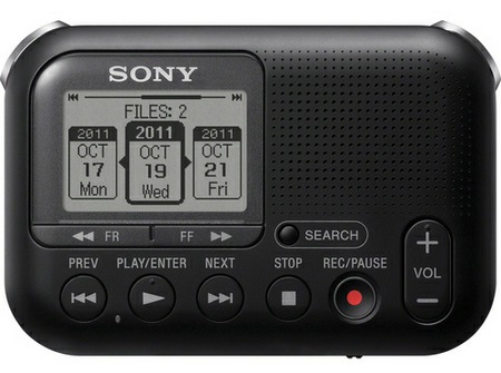 Sony ICD-LX30 Table Top Digital Voice Recorder top