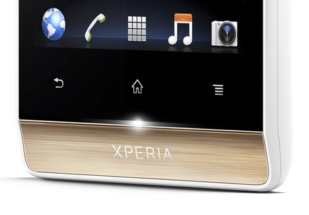 Sony Xperia miro Social Smartphone illumination