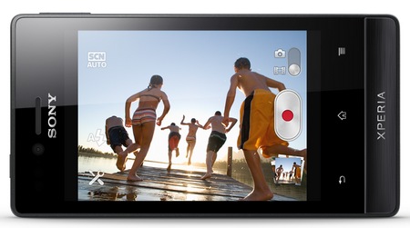 Sony Xperia miro Social Smartphone landscape