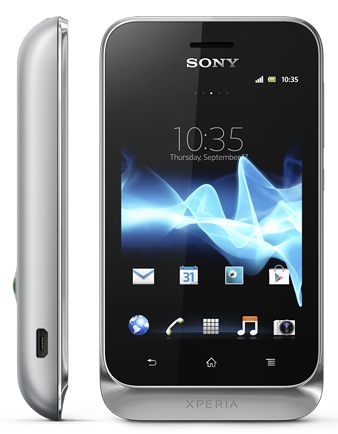 Sony Xperia tipodual Entry-level dual-sim Android Phone silver