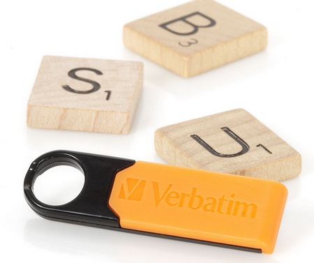 Verbatim Store n Go Micro USB Drive Plus Rugged Flash Drive orange