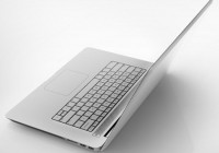 Vizio Notebook Announced with Aluminum Construction and Style angle back