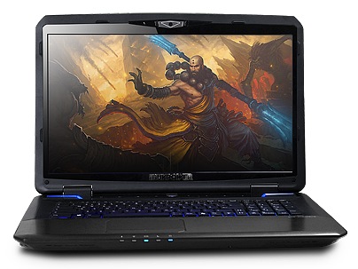 iBuyPower Valkyrie CZ-17 Gaming Notebooks front