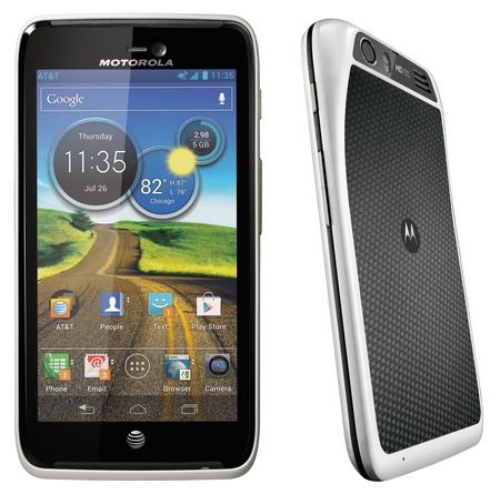 AT&T Motorola Atrix HD LTE Smartphone white