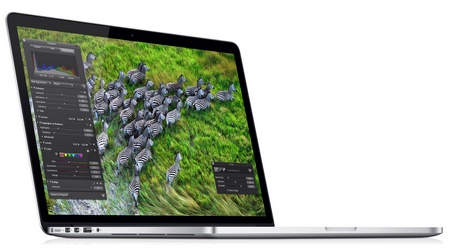 Apple MacBook Pro with Retina Display angle