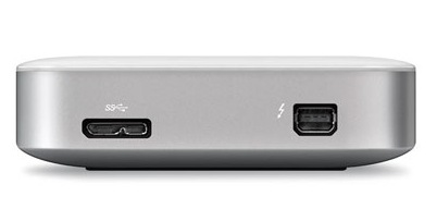 Buffalo MiniStation Thunderbolt HD-PATU3 USB3.0 Thunderbolt Dual-interface Portable Hard Drive 1