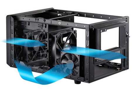 Cooler Master Elite 120 Advanced Mini ITX Case ventilation