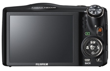 FujiFilm FinePix F800EXR 20x Zoom Camera with WiFi back