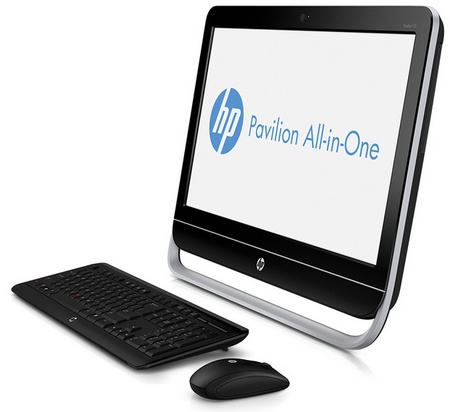 HP Pavilion 23 All-in-One PC angle