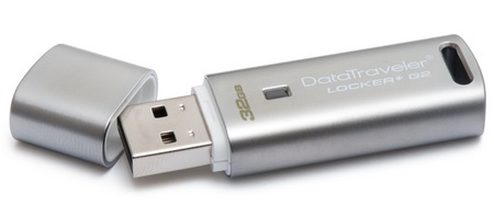 Kingston DataTraveler Locker+ G2 Secure USB Flash Drive