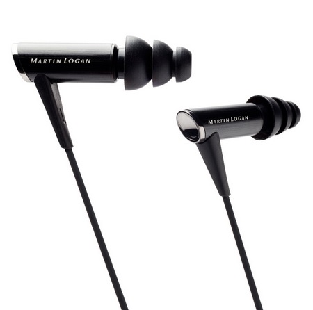 MartinLogan Mikros 70 Reference In-ear Headphones with flange tips