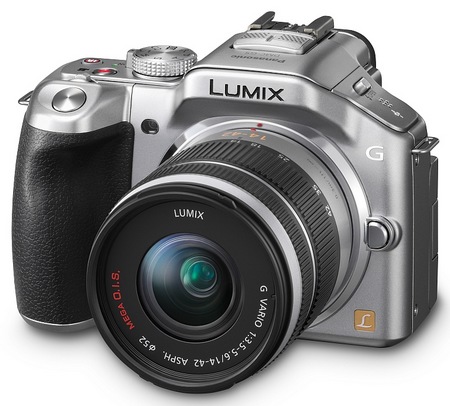 Panasonic LUMIX DMC-G5 Micro43 Mirrorless Camera silver