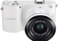 Samsung NX1000 SMART Mirrorless Camera white