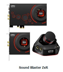 Creative Sound Blaster ZxR PCI Express Sound card 1