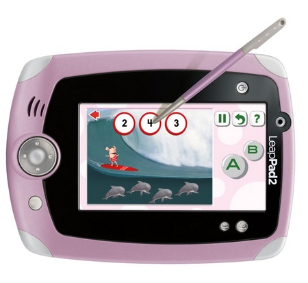 LeapFrog LeapPad2 Learning Tablet for Kids pink landscape