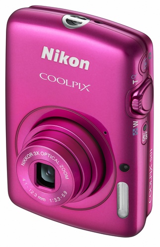 Nikon CoolPix S01 Ultra-compact Digital Camera pink