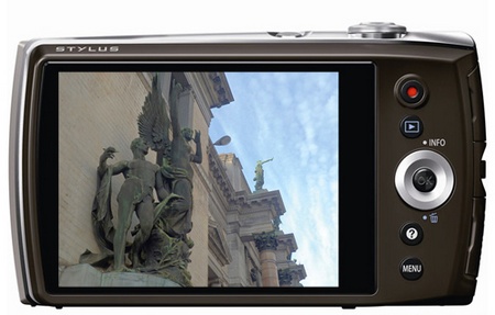 Olympus STYLUS VH-515 compact digital camera back