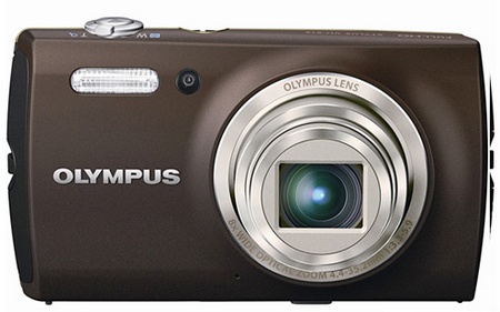 Olympus STYLUS VH-515 compact digital camera brown