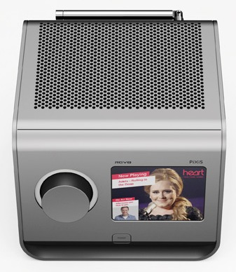 Revo PiXiS Digital Radio with Touchscreen silver