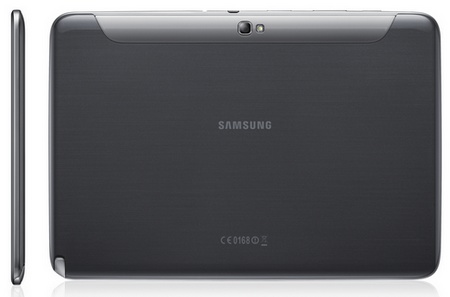 Samsung Galaxy Note 10.1 Tablet black back