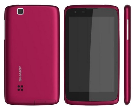 Sharp SH530U Android Smartphone gets a 5-inch Display pink