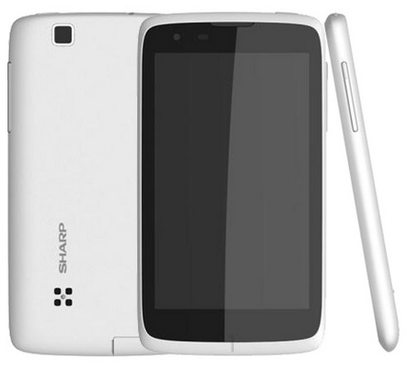 Sharp SH530U Android Smartphone gets a 5-inch Display white