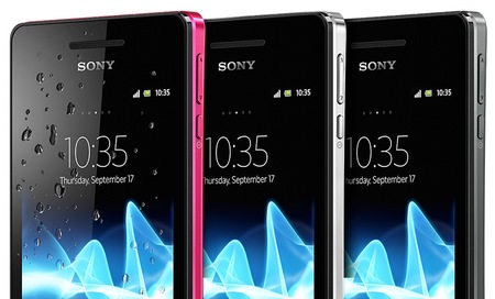 Sony Xperia V Waterproof Smartphone COLORS