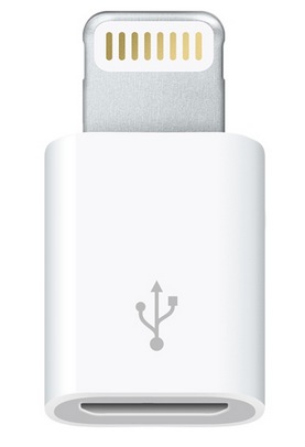 Apple Lightning to Micro USB Adapter for Europe