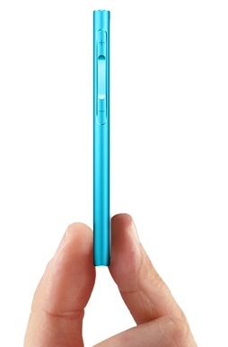 Apple iPod nano 7th gen with 2.5-inch Multitouch Display slim