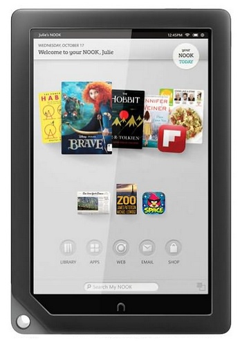 Barnes & Noble NOOK HD+ Lightest 9-inch Full HD Tablet front