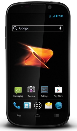 Boost Mobile ZTE Warp Sequent Entry-level Android 4.0 Smartphone