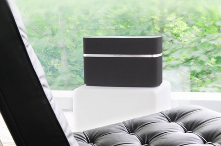 Bowers & Wilkins A7 AirPlay Wireless Music System in use