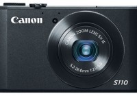 Canon PowerShot S110 Digital Camera with WiFi and Touchscreen black