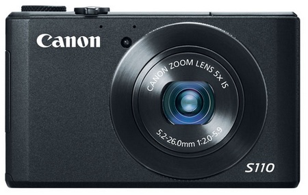 Canon PowerShot S110 Digital Camera with WiFi and Touchscreen black