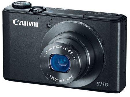 Canon PowerShot S110 Digital Camera with WiFi and Touchscreen