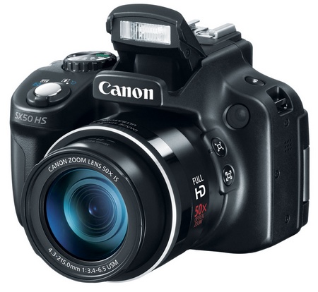 Canon PowerShot SX50 HS 50X Ultra-zoom Digital Camera flash