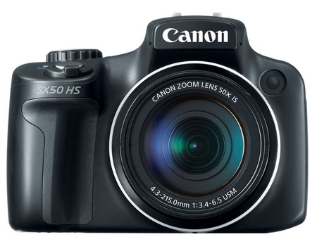 Canon PowerShot SX50 HS 50X Ultra-zoom Digital Camera front