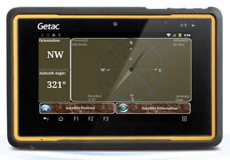 Getac Z710 7-inch Rugged Android Tablet GPS