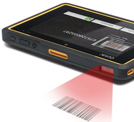 Getac Z710 7-inch Rugged Android Tablet barcode reader