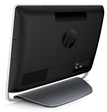 HP ENVY 20 TouchSmart touchscreen all-in-one pc back