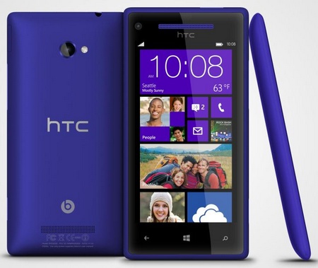 HTC 8X Windows Phone 8 Smartphone blue