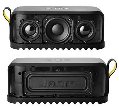 Jabra Solemate Portable Bluetooth Speaker front back