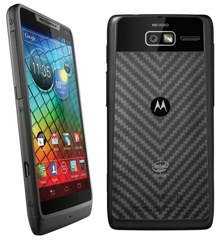 Motorola RAZR i gets 2GHz Intel Atom CPU black 1