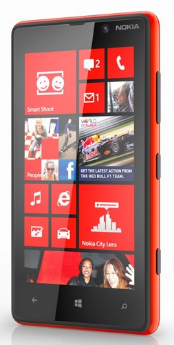 Nokia Lumia 820 Windows Phone 8 Smartphone red