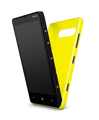 Nokia Lumia 820 Windows Phone 8 Smartphone wireless charging shell