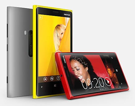 Nokia Lumia 920 Flagship Windows Phone 8 Smartphone colors 1