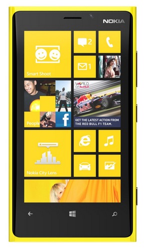 Nokia Lumia 920 Flagship Windows Phone 8 Smartphone yellow